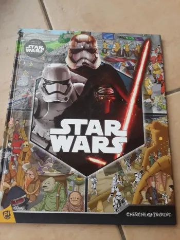 Livre Cherche et Trouvé Star Wars