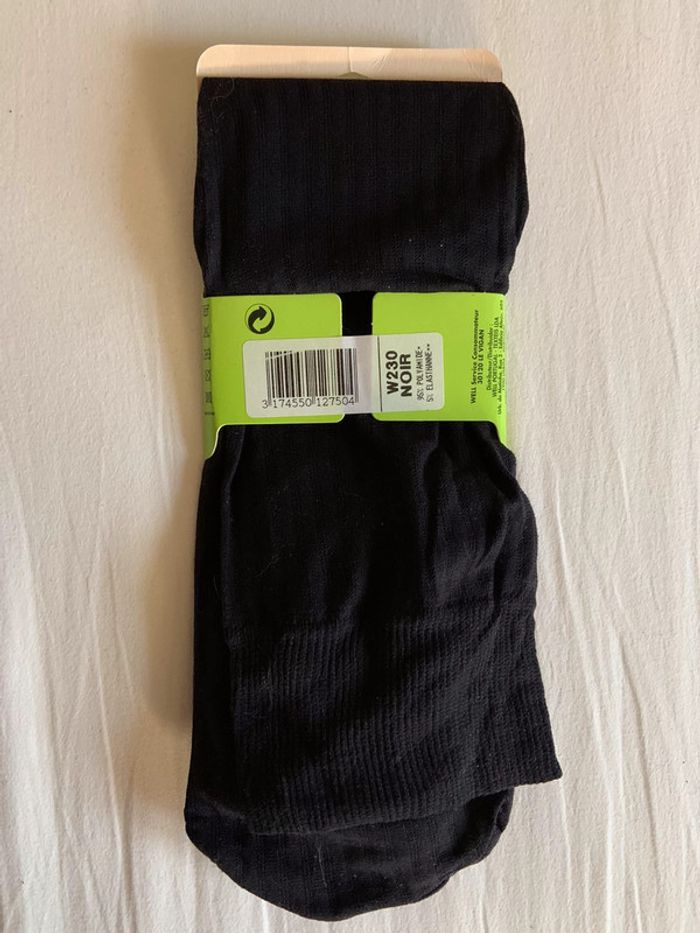 Paire de mi-bas noire Well - photo numéro 2
