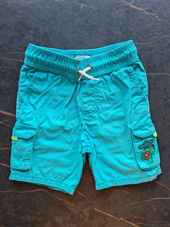 Short vert cactus DPAM 4 ans