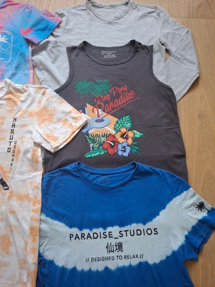 Lot 5 tshirts Naruto et cie - photo numéro 3