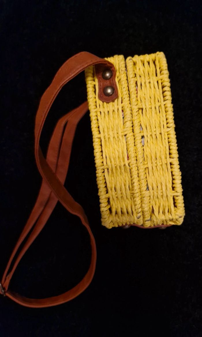 Sac à main en rotin - photo numéro 6