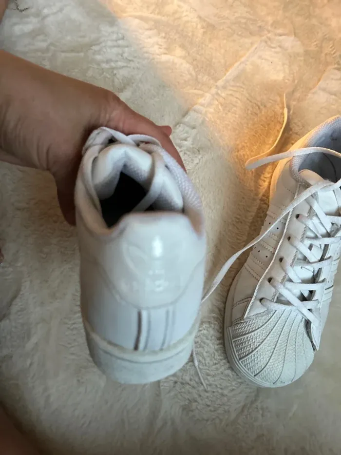 Baskets adidas blanches - photo numéro 3
