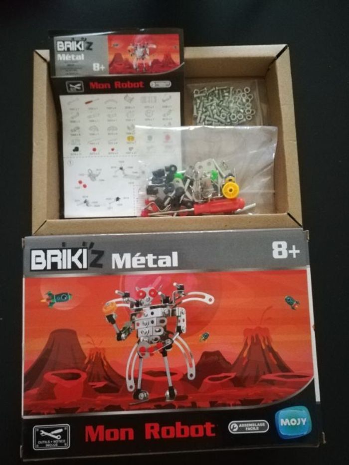 Jeu de construction Mon robot.