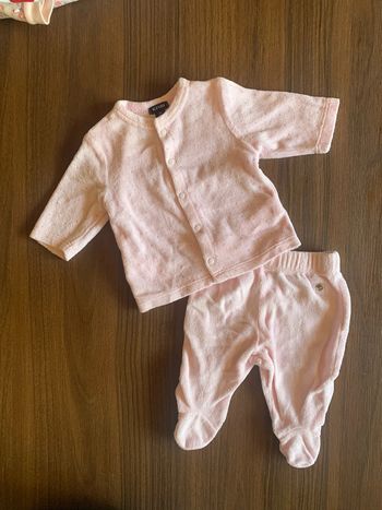 Ensemble Kiabi pyjama naissance fille rose