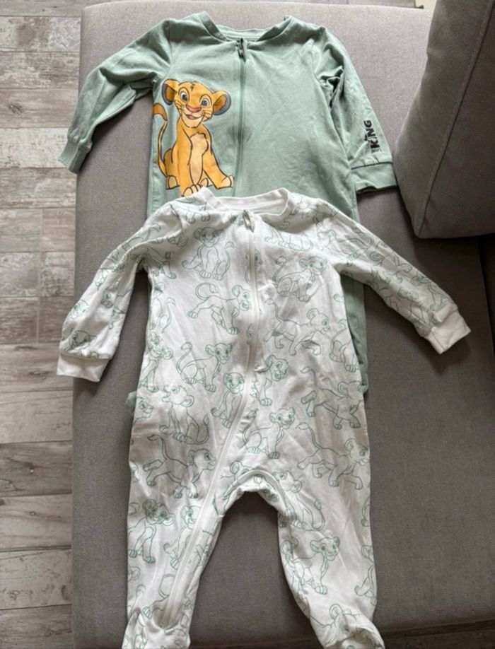 2 Pyjamas Disney - Le roi lion