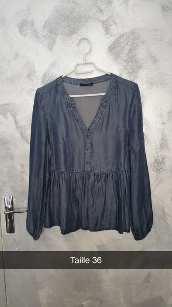Blouse en jeans