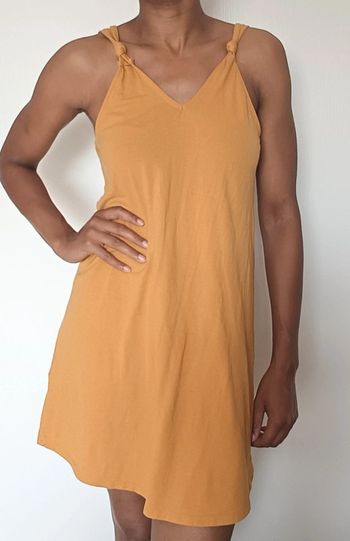 Robe d'été moutarde Kiabi T.S