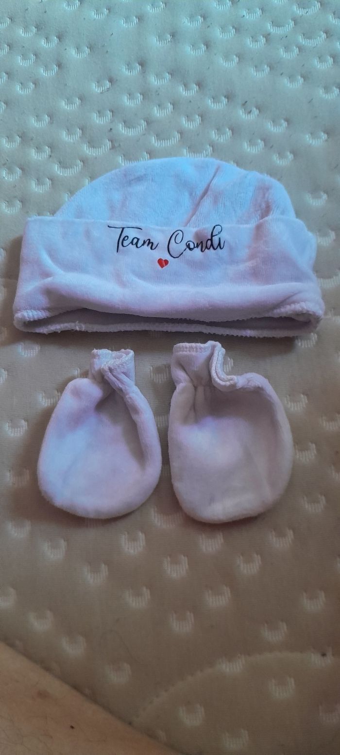 Bonnet et gant