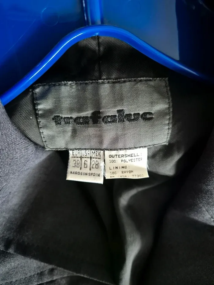 veste zara bleu/gris - photo numéro 3
