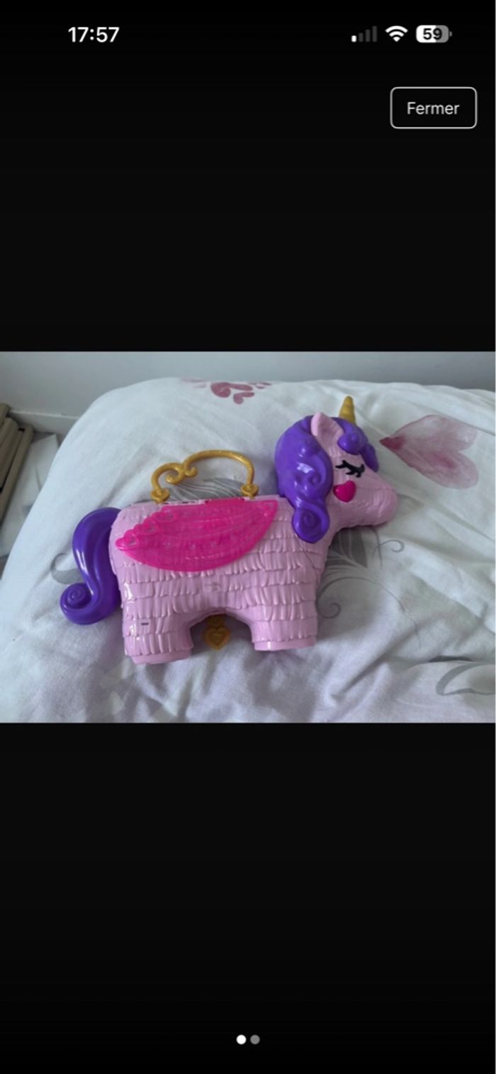 Polly Pocket licorne - photo numéro 2