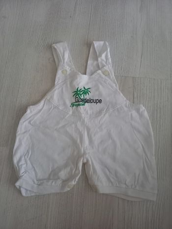 Salopette bébé été Guadeloupe
