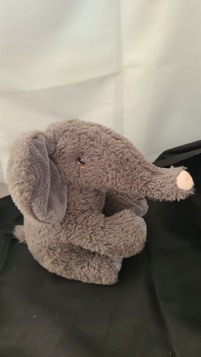 Peluche éléphant Hermann teddy - photo numéro 2