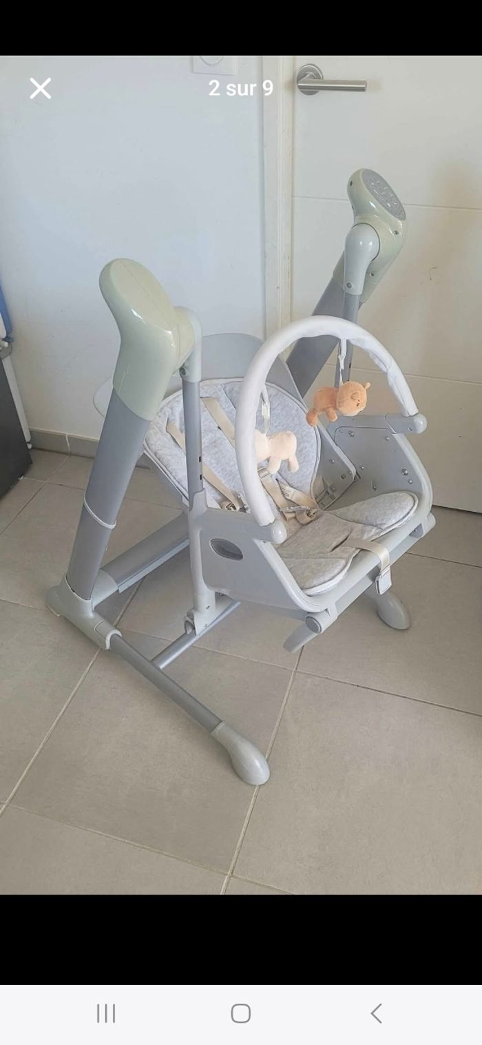 Chaise haute balancelle - photo numéro 5