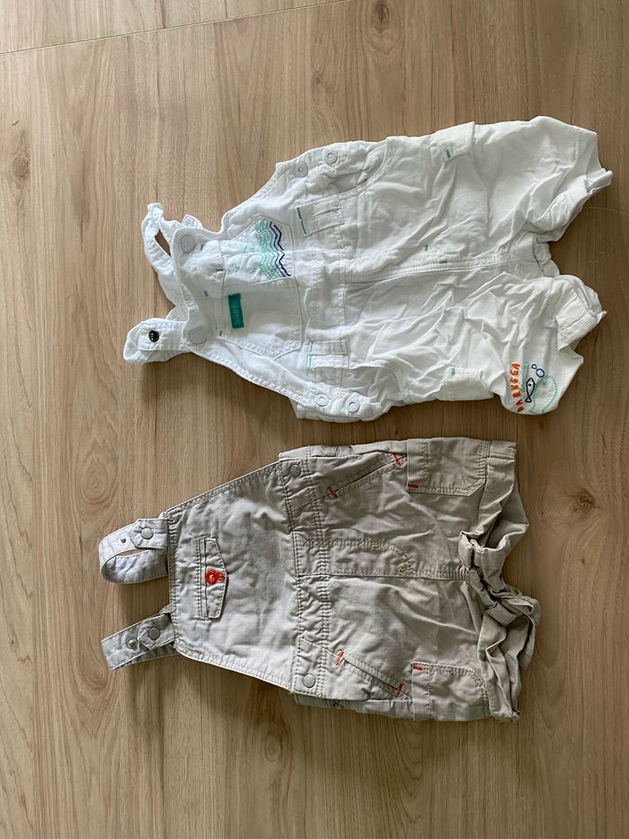 2 salopette bébé garçon 3 mois