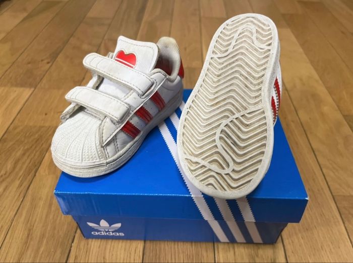 Basket fille adidas taille 21 - photo numéro 3