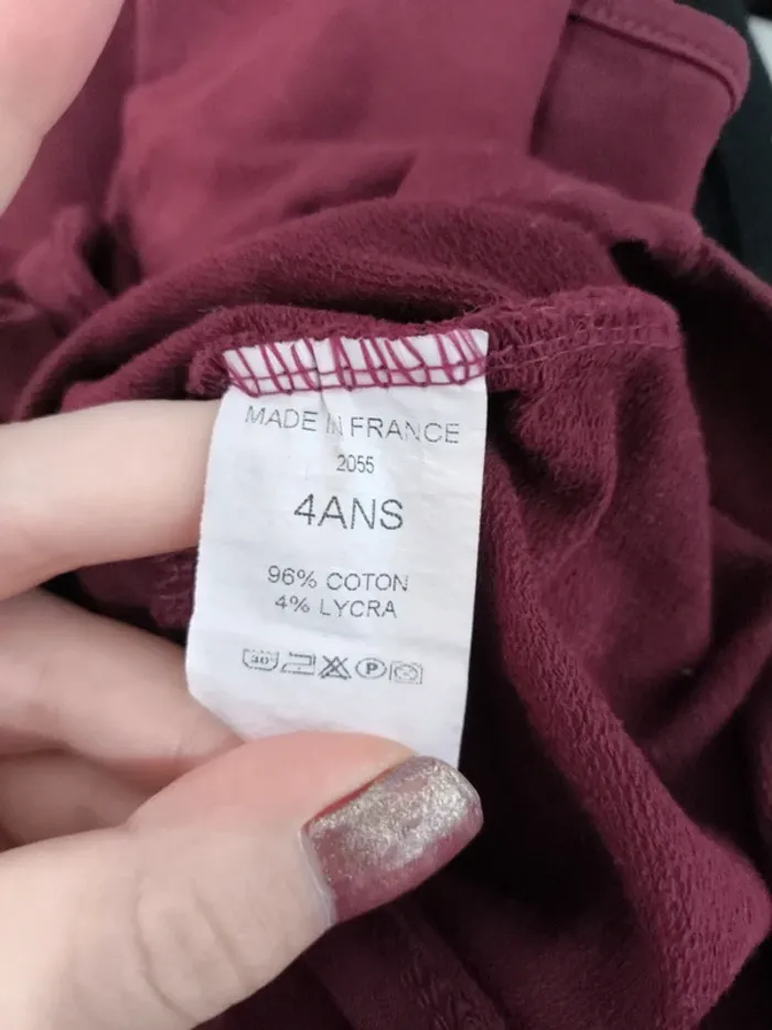 Robe épaule dénudé taille 4 ans - photo numéro 3