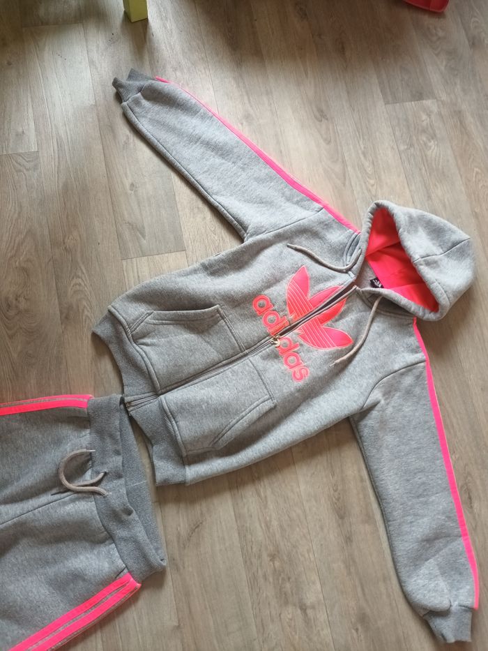 Survêtement pantalon et haut 10 ans Adidas - photo numéro 3