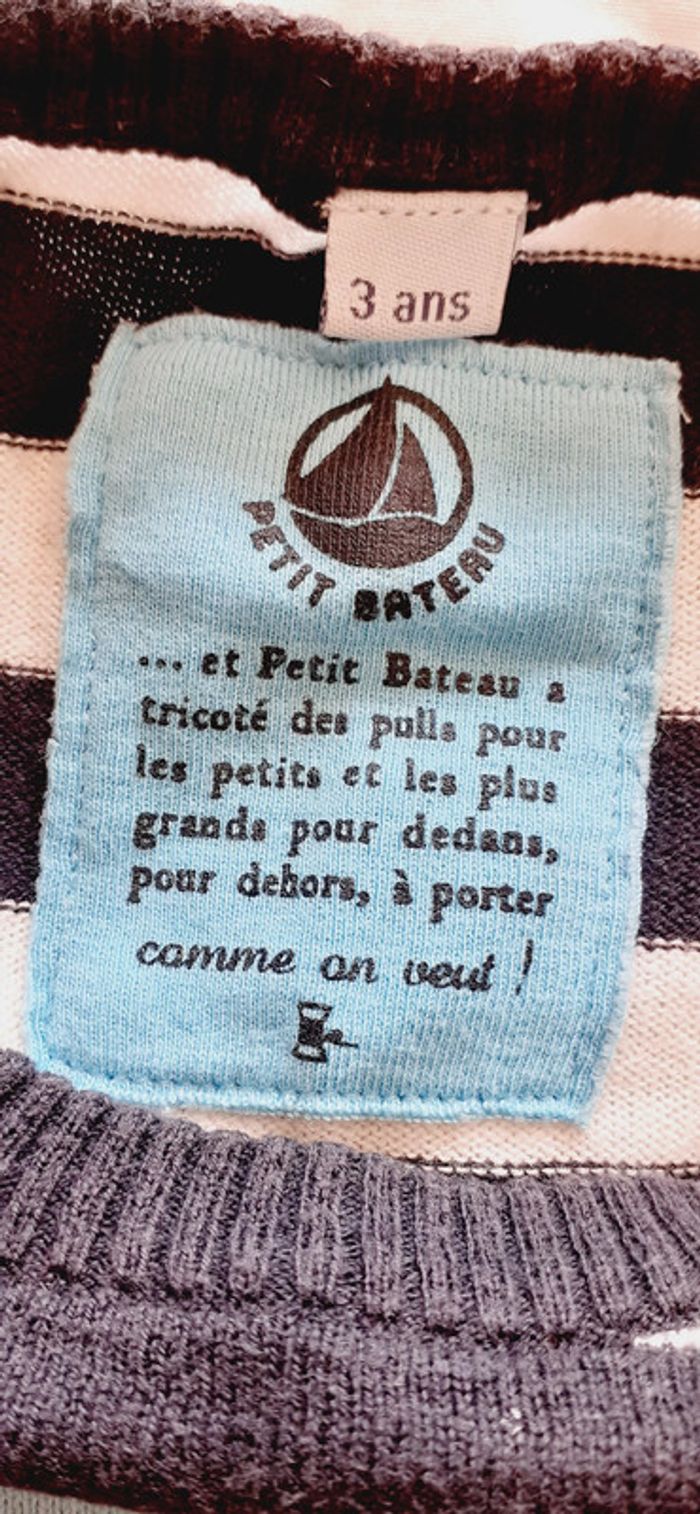 Pull léger enfant 3-4 ans / Petit Bateau - photo numéro 2