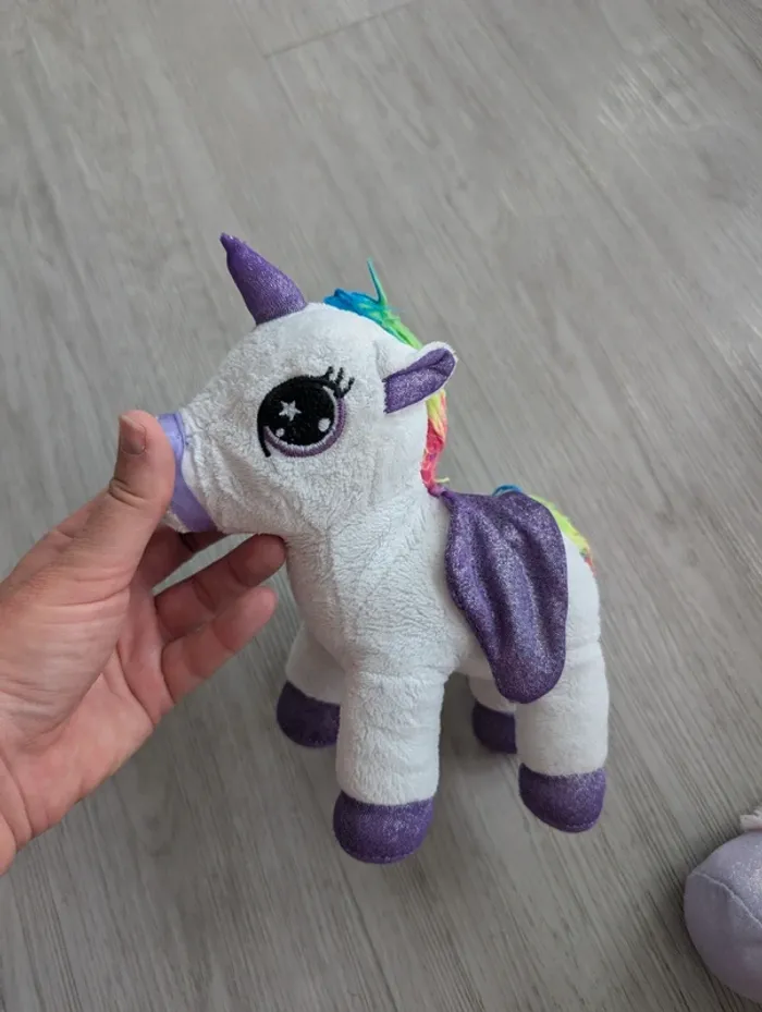 Lot peluche licorne - photo numéro 4