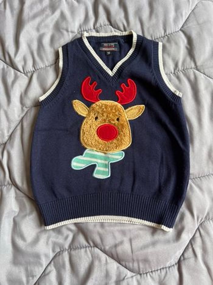 Lot débardeur et pull Noël