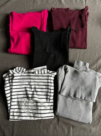 Lot de 5 sous-pulls fille « Orchestra »