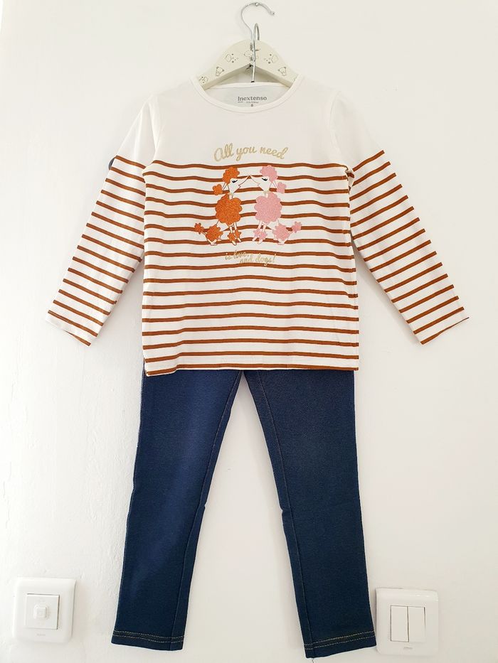 Ensemble legging pour fille 6 ans