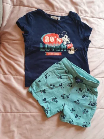 Ensemble short Mickey