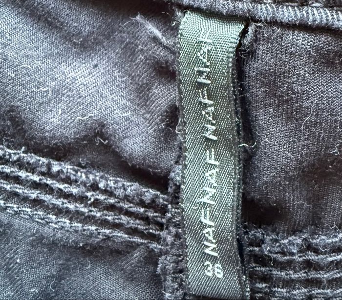 Short noir cargo naf naf taille 36 S - photo numéro 3