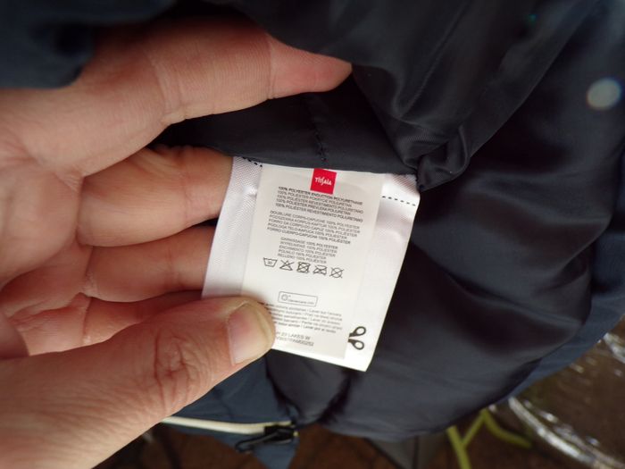 Long manteau marine T38 neuf - photo numéro 4