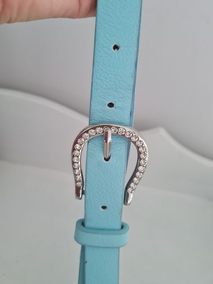 Superbe ceinture turquoise - photo numéro 2