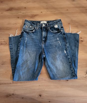 Jean Mango, bleu délavé, taille 34