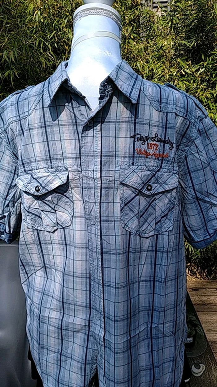 Chemise carreaux homme taille xl - photo numéro 2