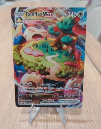 Ronflex Vmax 142/202 EB01 Carte Pokémon 