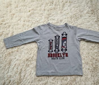 ​🛹 T-shirt Manches Longues "Brooklyn Skate Club" - TAO - 4 ans