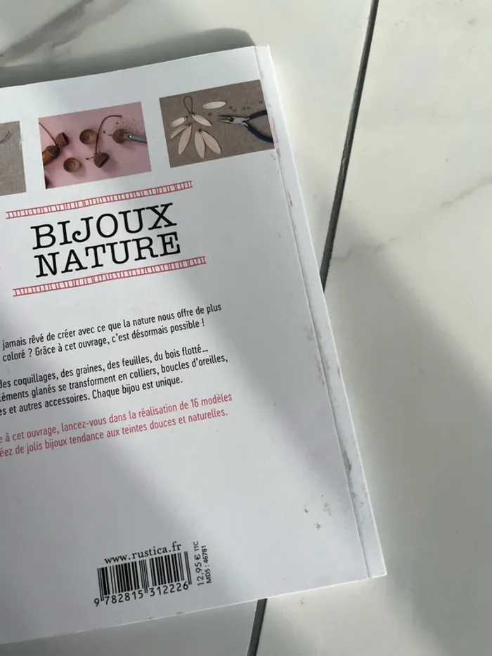 Livre créations bijoux nature - photo numéro 3