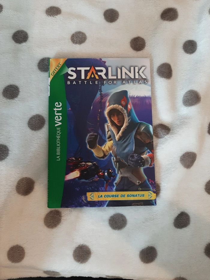 Bibliothèque verte livre starlink la course de sonatus