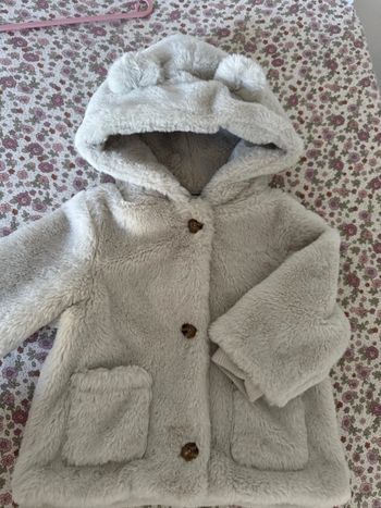 Manteau hiver ourson