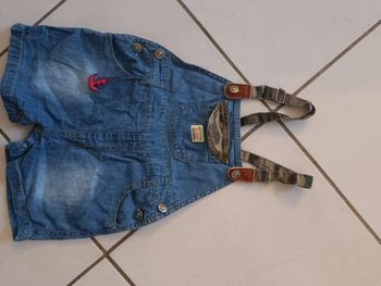 Combishort bretelle militaire garçon  36 mois JNS