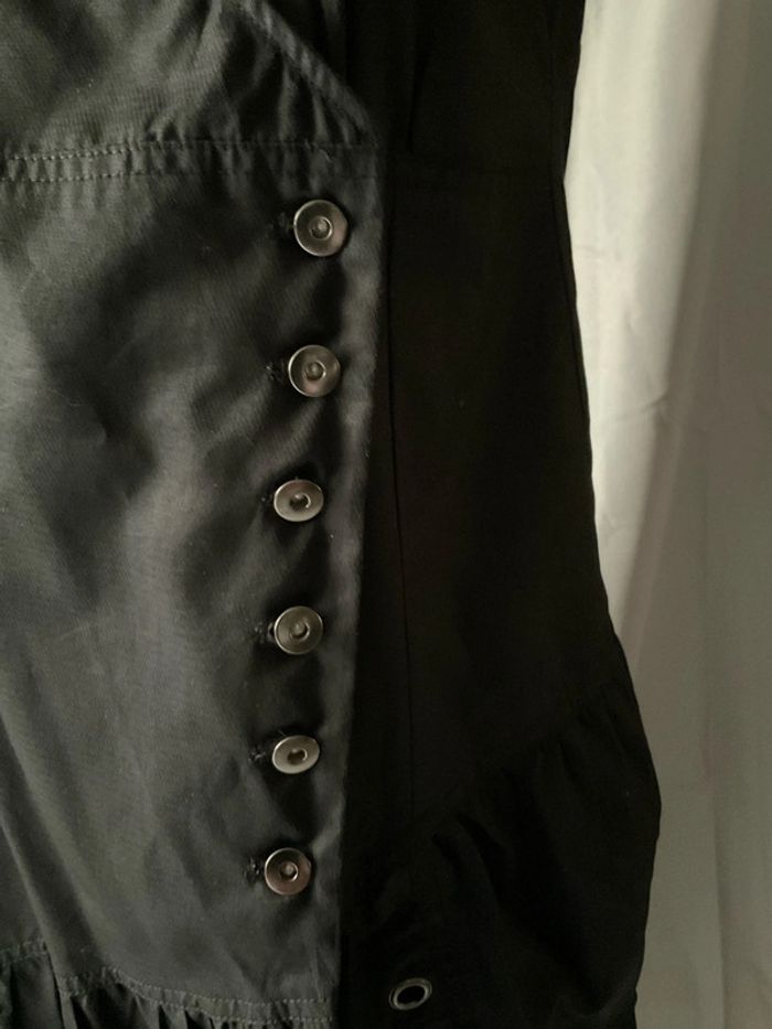 Robe midi noire neuve 1060 clothes T44 - photo numéro 2