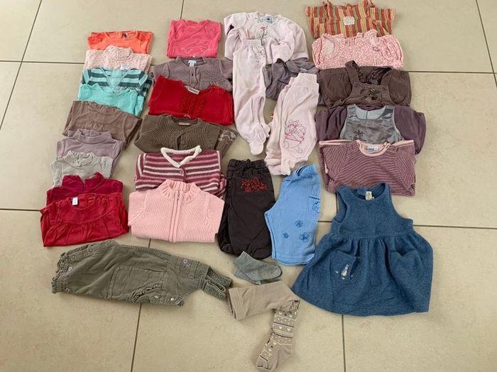 Lots fille en 6 mois