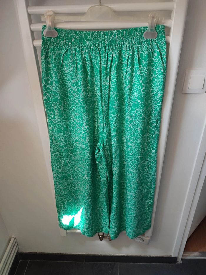 Pantalon palazzo M fleuri - photo numéro 10