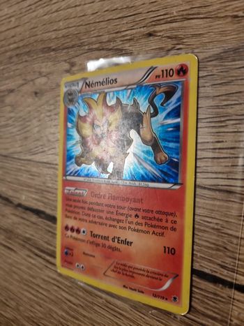 Carte pokémon némélios holo 12/119 année 2014