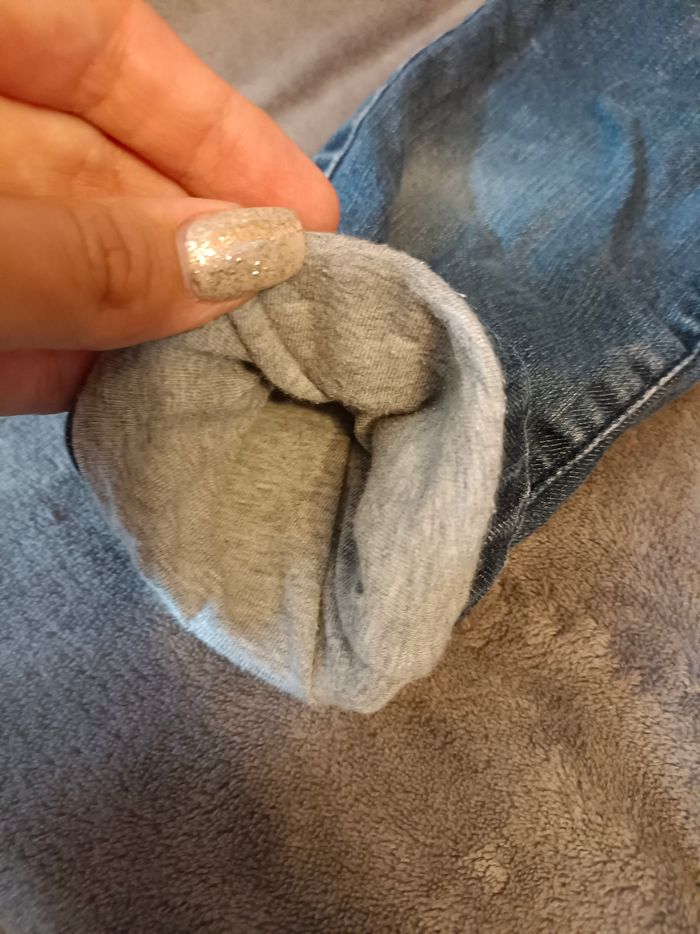 Jeans avec une doublure chaude - photo numéro 5