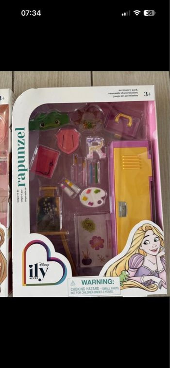 Lot accessoires meubles poupée ily - photo numéro 4