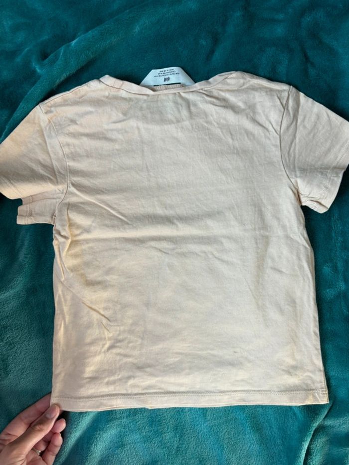 T-shirt chat beige 5-6 ans - photo numéro 4