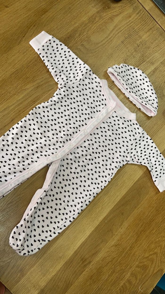 Grenouillère + bonnet - photo numéro 2