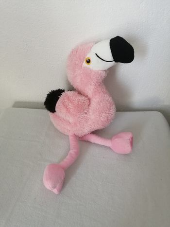 peluche flamant rose