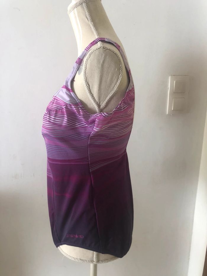 Maillot de bain ombre violet tribord taille 50 très bon état - photo numéro 3