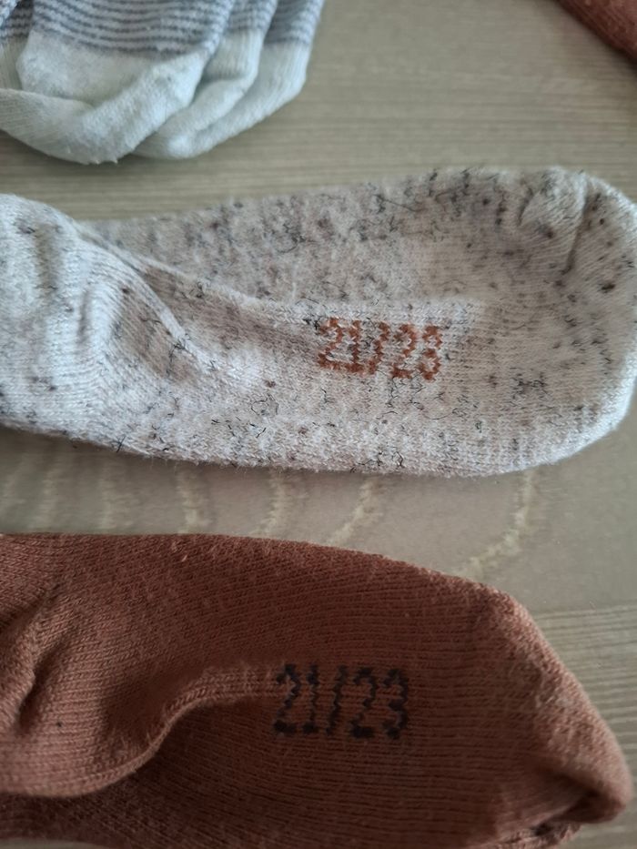 Lot 5 paires chaussettes 12mois - photo numéro 2