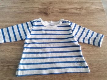 Pull léger petit bâteau 3 mois